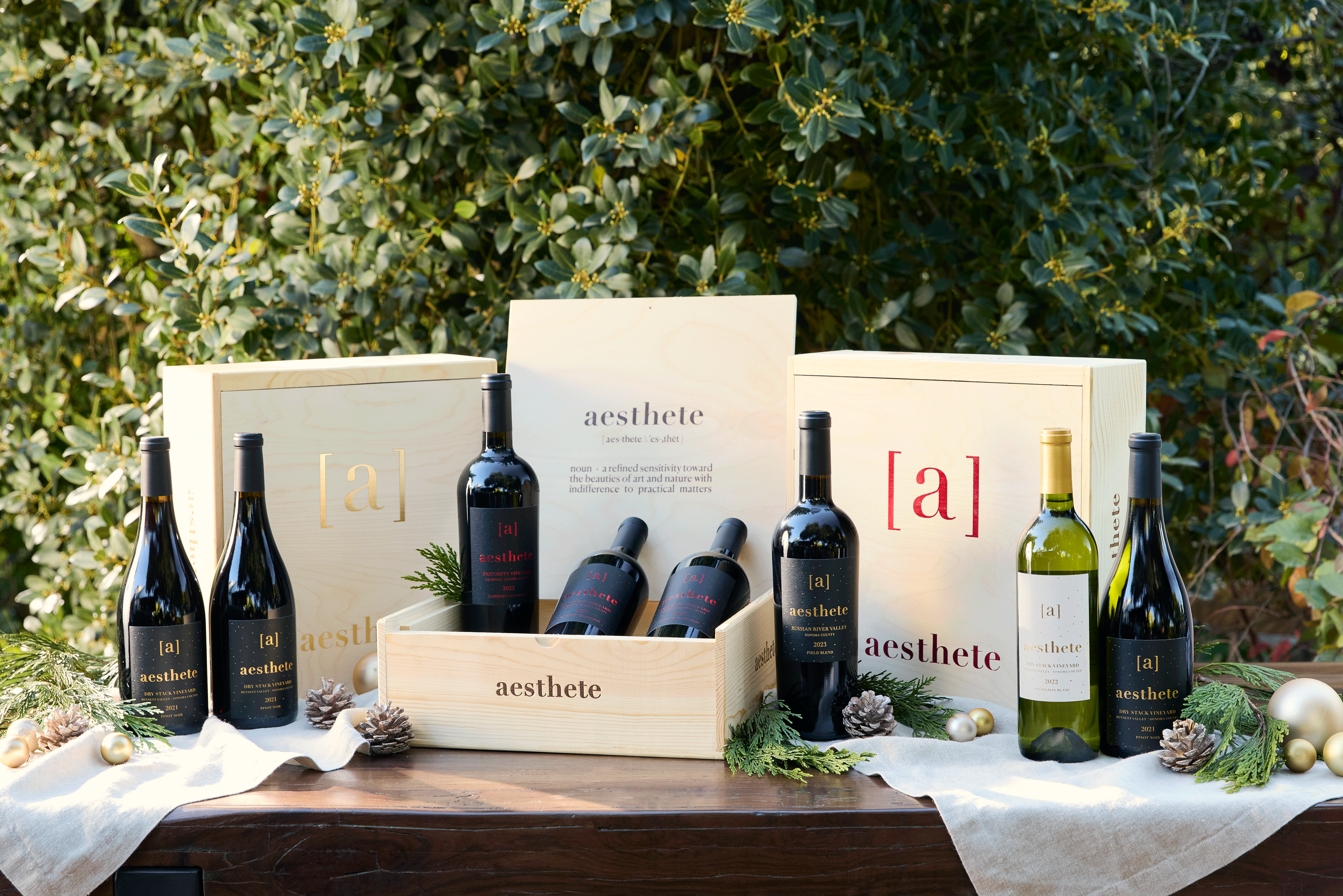 時の雫 Y.W.C Wine Club 木箱入り Limited release wood box bundle – aesthete wines